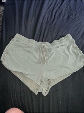 aerie Sage Green Lounge Shorts